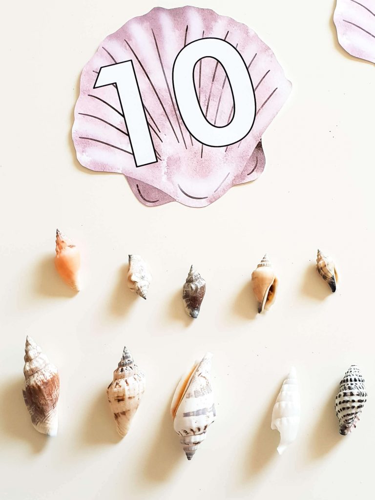 Use these beach themed cards to create fun, summer literacy centers or use them in your classroom! You can use these fun letter printables to create hands-on learning activities your preschool students or kindergartners will love!