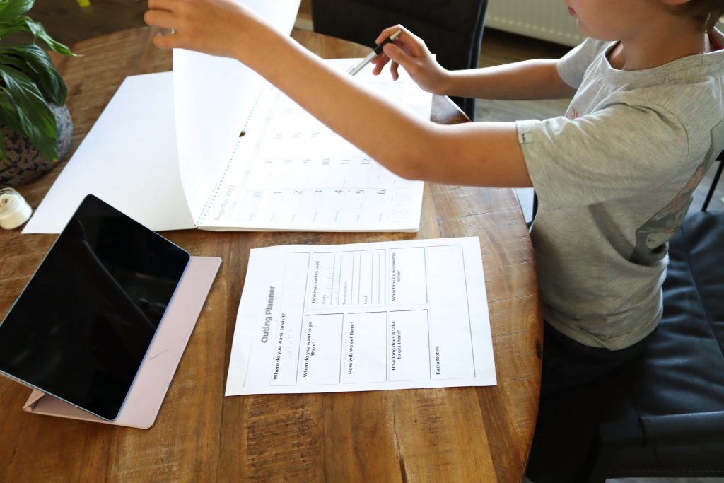 In Montessori schools, elementary aged children are given the opportunity to organise, plan, and prepare for a trip outside of the classroom!