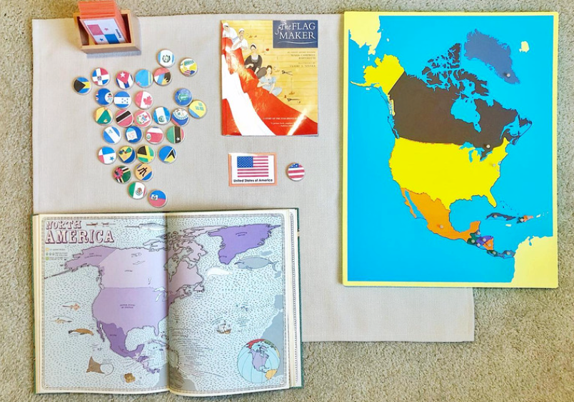 Discover Montessori North America continent study activities and resources. Everything from flags to life cycles to grammar is included!