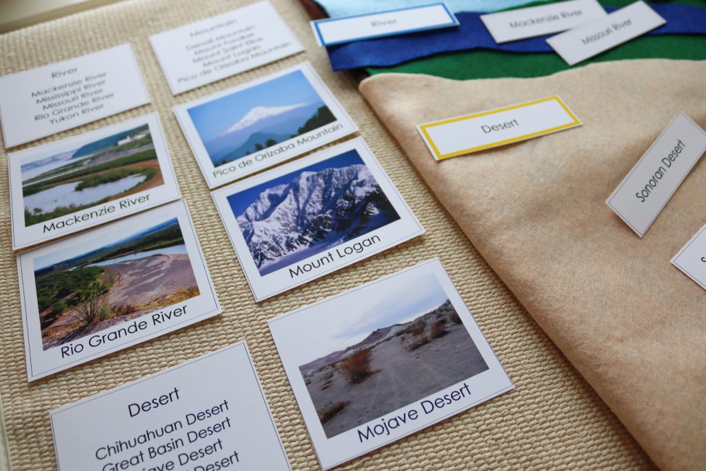 Discover Montessori North America continent study activities and resources. Everything from flags to life cycles to grammar is included!