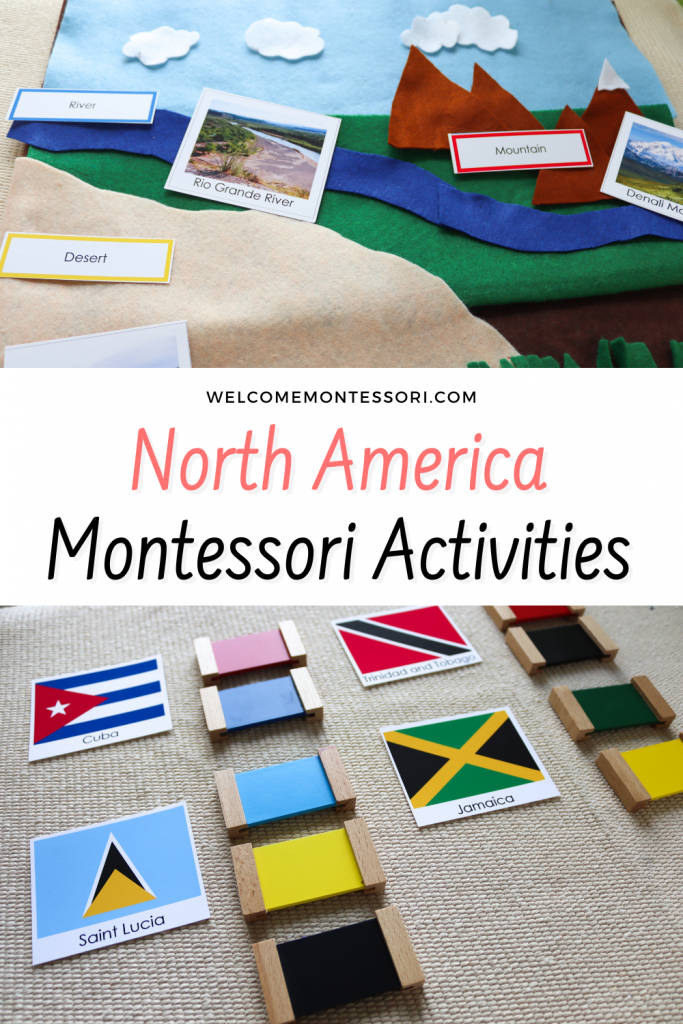 Discover Montessori North America continent study activities and resources. Everything from flags to life cycles to grammar is included!